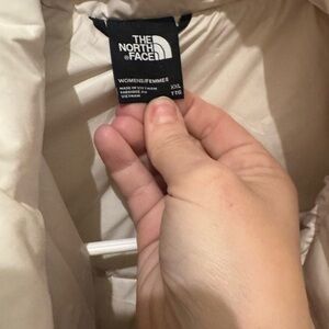 The North Face Off-White Puffer Jacket